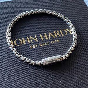 John Hardy Classic Silver Box Chain Bracelet